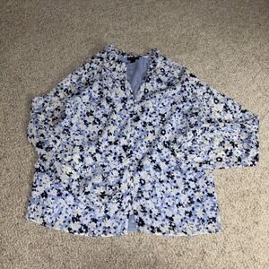Ann Taylor‎ Flowered Blouse